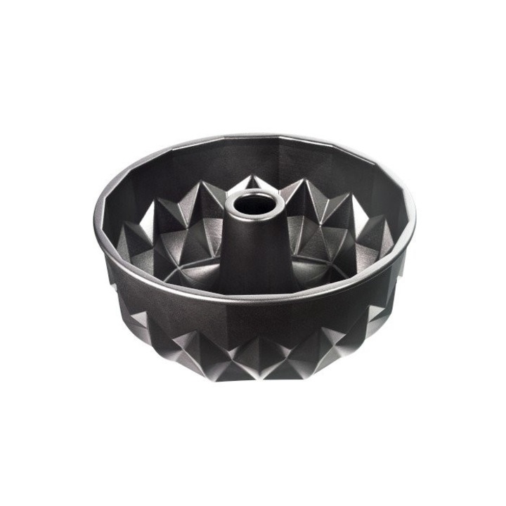 Forma prajitura, Kaiser, 25cm, Negru