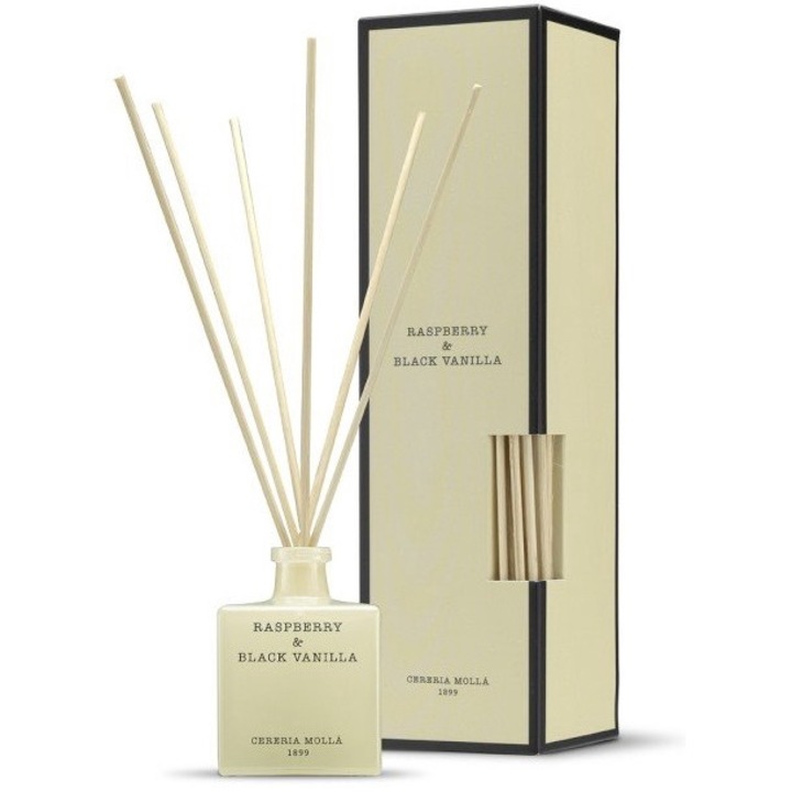 Légfrissítő, Cereria Molla, Málna/Vanília, 100 ml, Krém színű