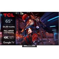 Televizor TCL QLED 65C745, 164 cm, Smart Google TV, 4K Ultra HD, 100 Hz, Clasa G (Model 2023)
