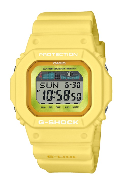 Casio, Електронен часовник G-Shock, Сламеножълт