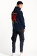 Hanorac barbati UnitedKind, Street Graffiti, Bumbac, Albastru, 2XL