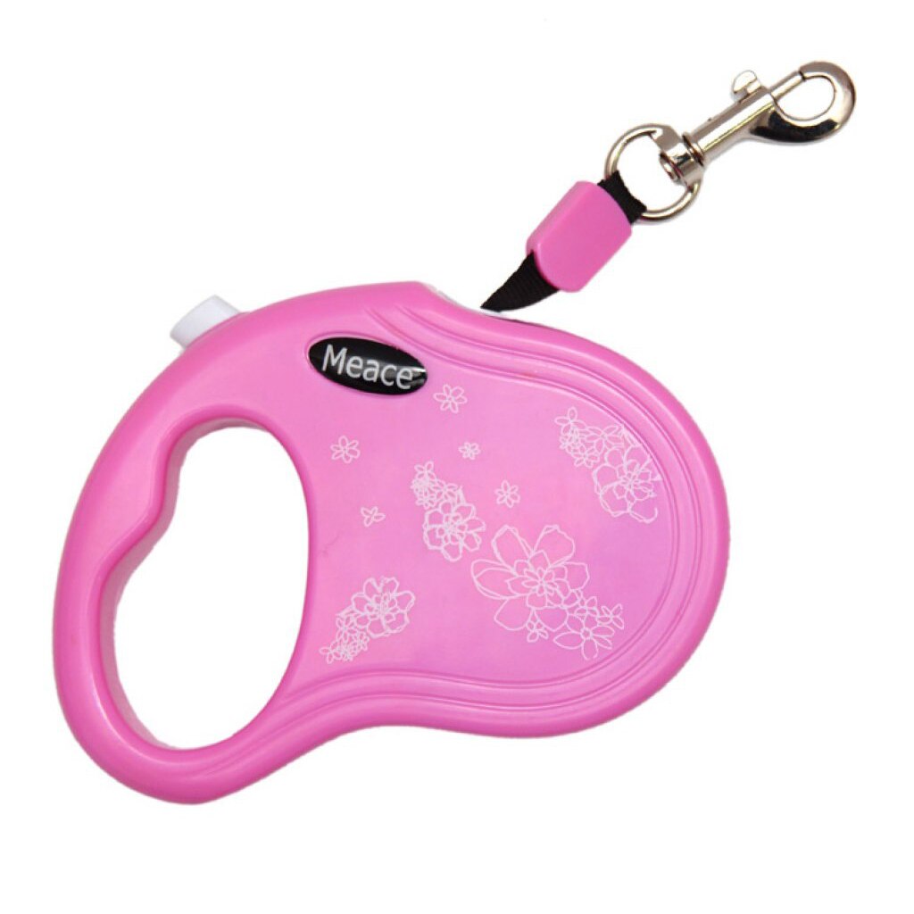 Lesa retractabila 4Dog Delux Color, talie mica, 3m