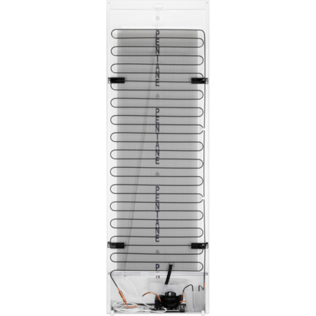 Frigider cu o usa AEG RKB639E4DX, 387 l, Control electronic, CustomFlex, Indicator usa deschisa, Iluminare LED, Ventilator interior, Clasa E, H 186 cm, Inox antiamprenta