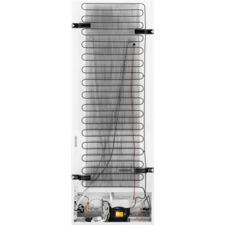 Congelator AEG AGB625E7NX, 253 l, No Frost, Control electronic, 7 rafturi, Clasa E, H 186 cm, Inox antiamprenta