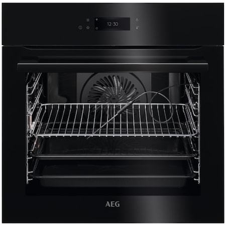 Cuptor incorporabil AEG BPE748380B, Electric, 71 l, Autocuratare pirolitica, AssistedCooking, Control touch, Conectivitate WiFi, Grill, Timer, Clasa A++, Negru