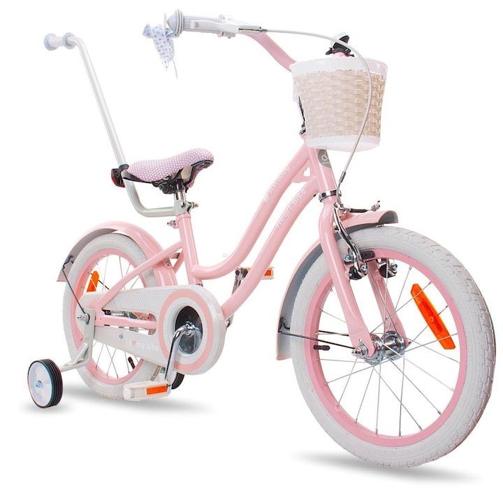 Kerékpár lányoknak, Sun Baby, 16 colos, 4-6 éves, Pink