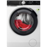 Masina de spalat rufe cu incarcare frontala AEG LFR85166OE UniversalDose, clasa energetica A, capacitate 10 kg, 1600 rpm, WiFi, afisaj LED, alb