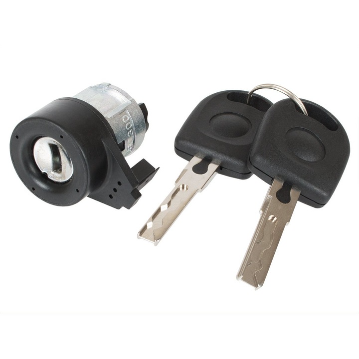 Gyújtás gyújtás betét, Modecar, VW Golf IV 98-03 + 2 KPL kulcshoz, Fekete