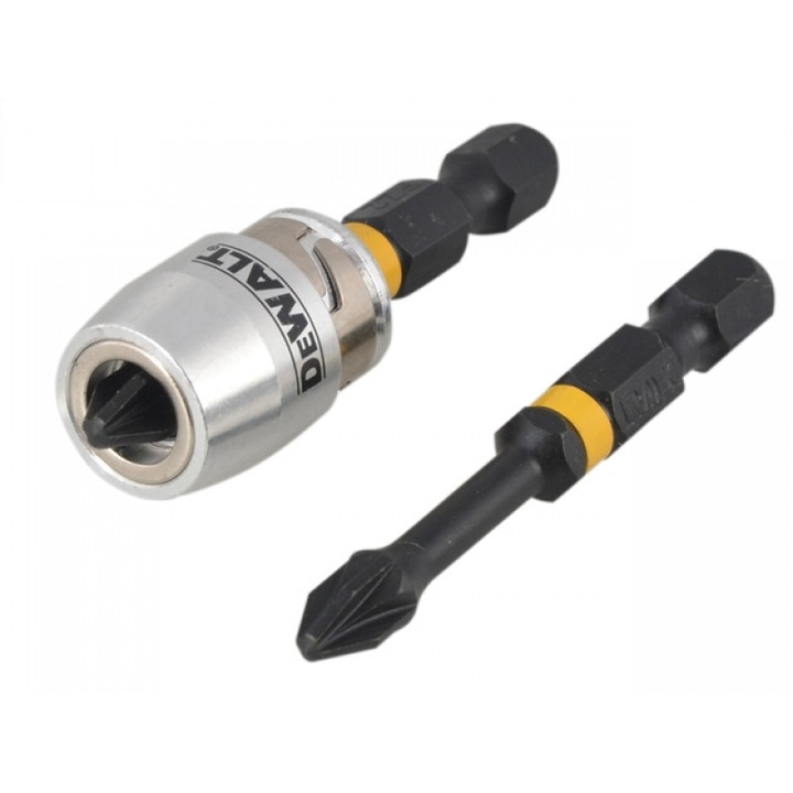 DEWALT Extreme Impact Bithegy PZ2 x 50 mm + mágnes (2 db)