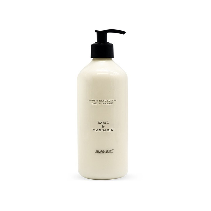 Testápoló, CereriaMolla, Bazsalikom/Madarin, 500ml, Fehér