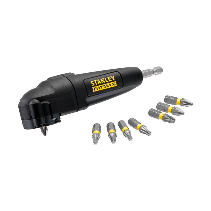 Adaptor de insurubare in unghi drept cu biti 25mm Stanley STA88582-XJ