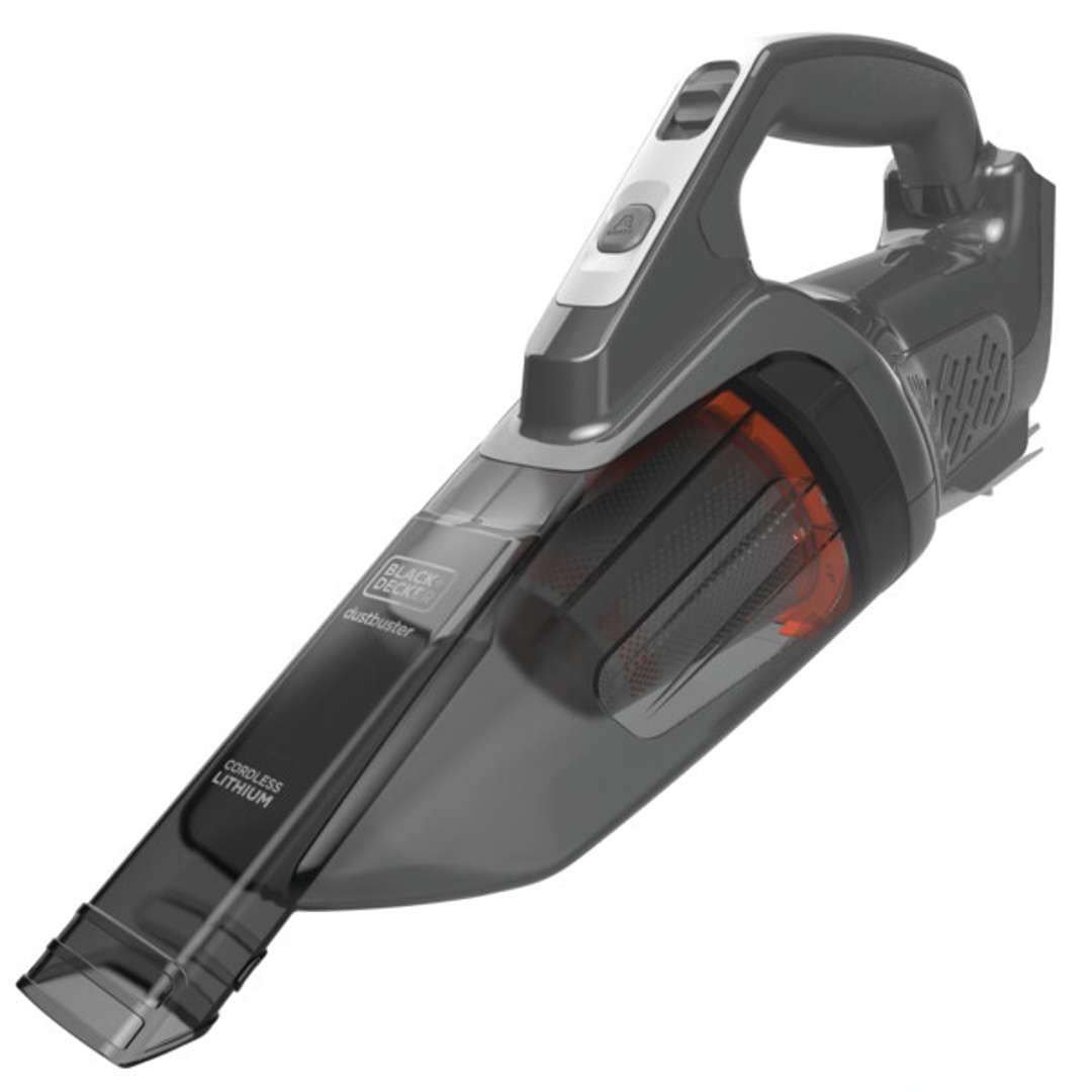 Aspirator fara fir Dustbuster, Black & Decker, 18V, Li-Ion, Gri