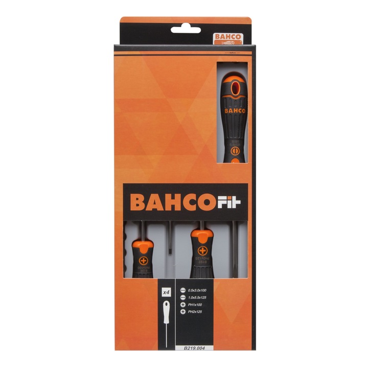 Комплект 4 отвертки Bahco