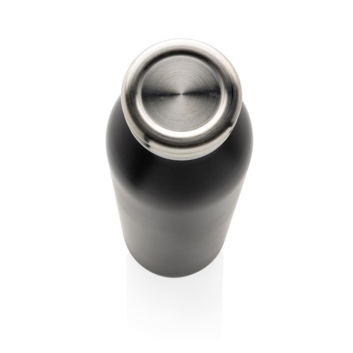 Sticla, XD, Inox, rece pana la 24 ore/fierbinte pana la 8 ore, 600 ml, Negru