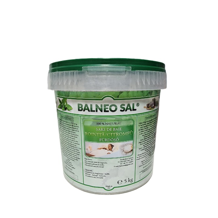 Fürdősó Citromfü Balneo Sal 5 kg