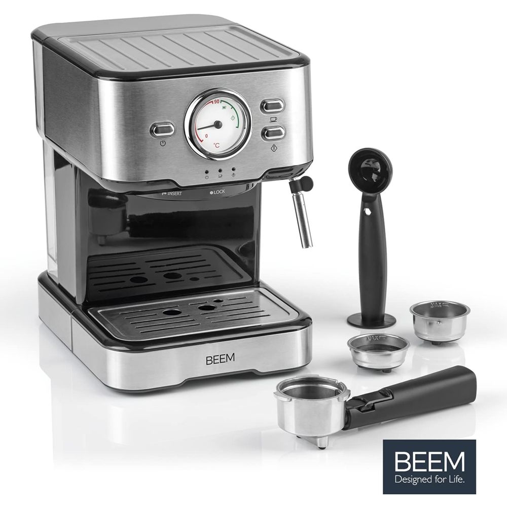 Ръчна еспресо машина BEEM, Espresso Select, съвместима със смляно кафе