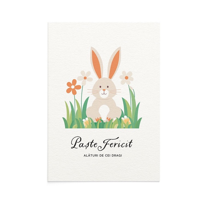 Felicitare Paste Sweet Bunny, Zizula Cards, 105 X 150 mm