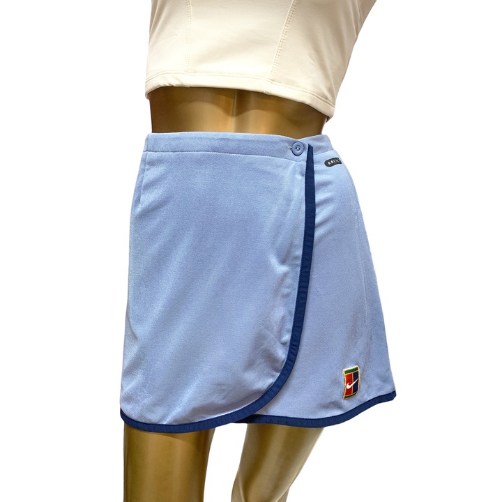 Fusta-pantaloni dama Nike 740494, Scurt, Pentru tenis, Elastic, Robotei ciel, L