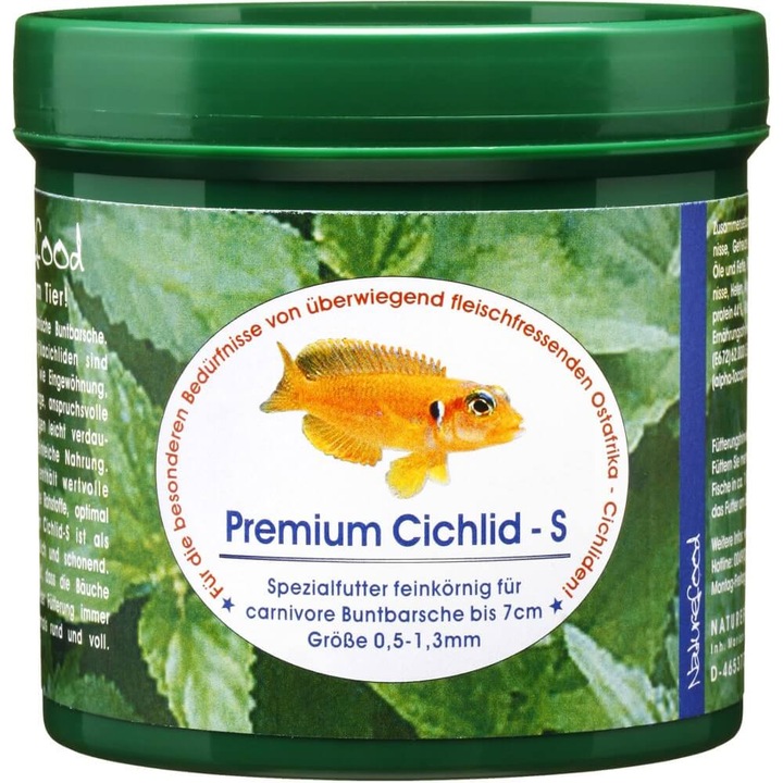Hrana pesti, Naturefood, Pentru Ciclide, 200g