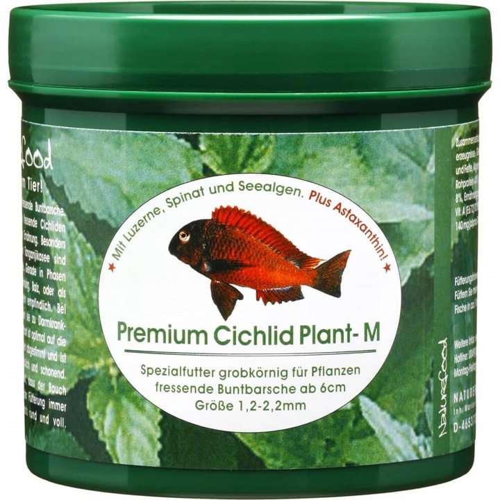 Hrana pentru pesti, Naturefood, Pentru ciclide, 260ml/85g