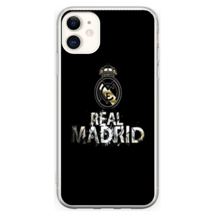 Egyedi HQ Print 360 fokos tok Apple iPhone 12-hez, Real Madrid 2. modell, többszínű, S1D1M0154