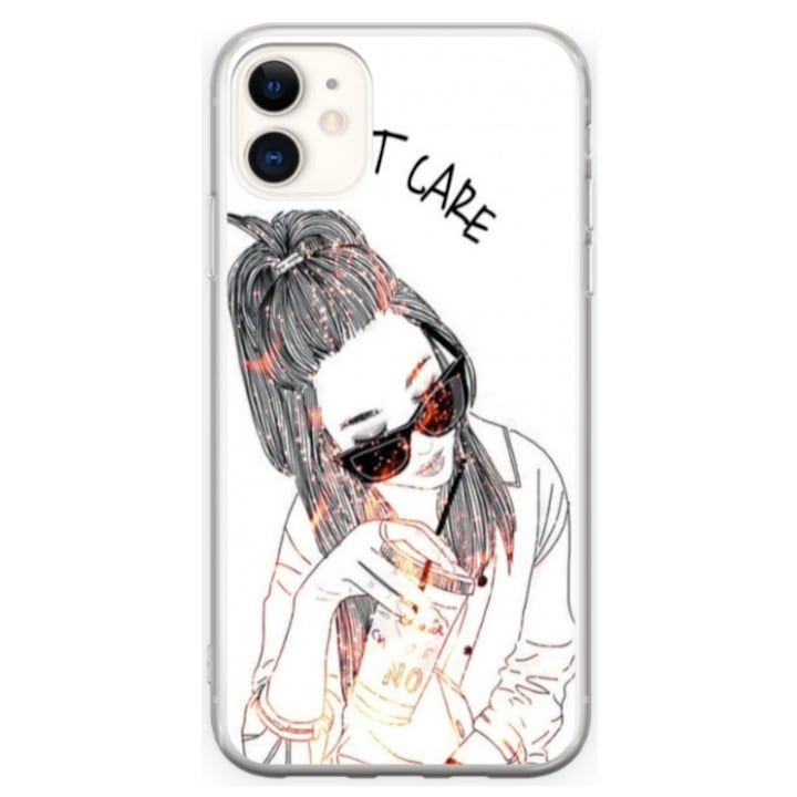Egyedi HQ Print 360 fokos tok Apple iPhone 12 modellhez, nem érdekel, többszínű, S1D1M0320
