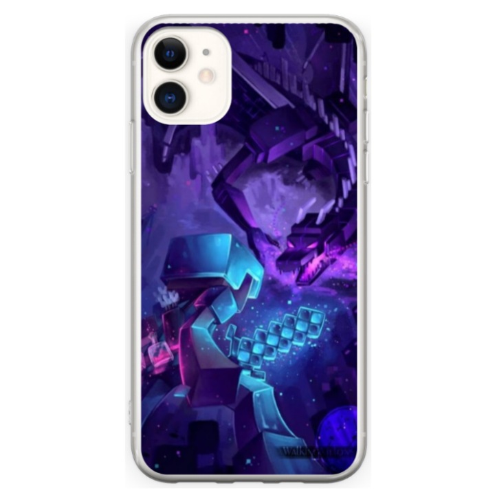 Husa personalizata pentru Apple iPhone 12 Mini, model Ender Dragon, S1D1M0304, TSS