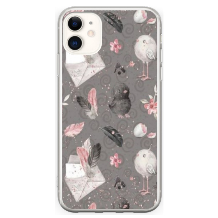 Egyedi HQ Print 360 fokos tok Apple iPhone 12-hez, Abstract #1, sokszínű, S1D1M0321