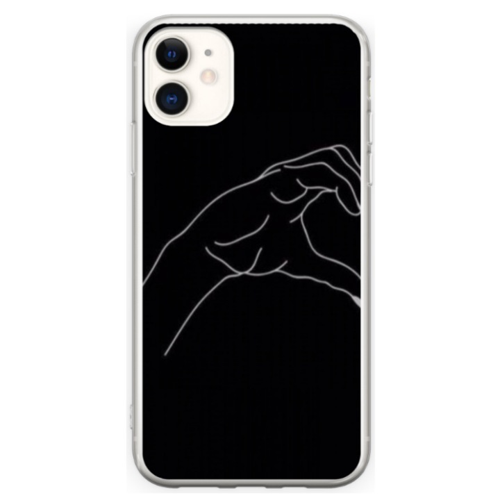 Husa personalizata HQ Print 360 de grade pentru Apple iPhone 12 Mini, model Forever and Always #1, multicolor, S1D1M0094