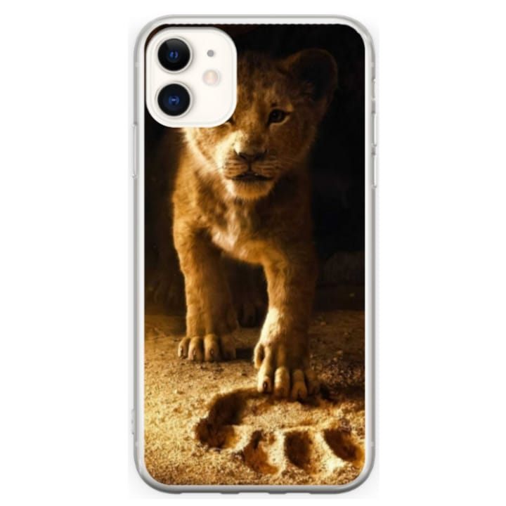 Személyre szabott, 360 fokos úszótok Apple iPhone 12-hez, Lion King 2-es modell, többszínű, S1D1M0198
