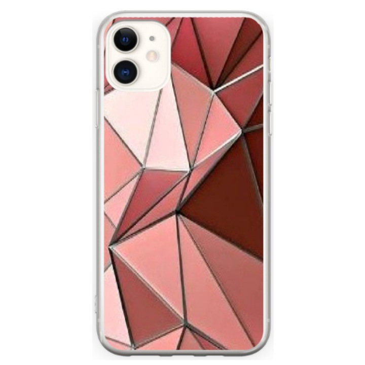 Egyedi HQ Print 360 fokos tok Apple iPhone 12-hez, 3D modell, többszínű, S1D1M0373