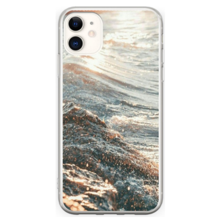 Egyedi HQ Print 360 fokos tok Apple iPhone 12 Minihez, Ocean Water #1 modell, többszínű, S1D1M0200