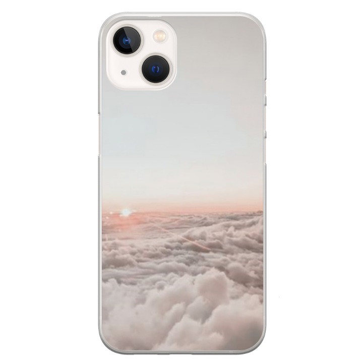 Egyedi HQ Print 360 fokos tok Apple iPhone 15-höz, Sky modell, többszínű, S1D1M0061