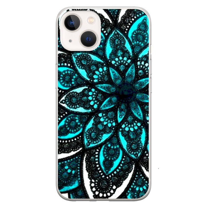 Husa personalizata HQPrint pentru Apple iPhone 13, model Mandela #2, multicolor, S1D1M0255