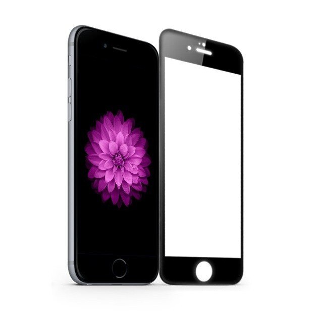 Folie de protectie sticla securizata Full Face pentru Apple iPhone 6 Plus / 6S Plus, negru