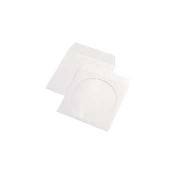 Set plicuri CD 124mm x 124mm alb, autoadeziv, 25 bucati Set plicuri CD 124mm x 124mm alb, autoadeziv, 25 bucati