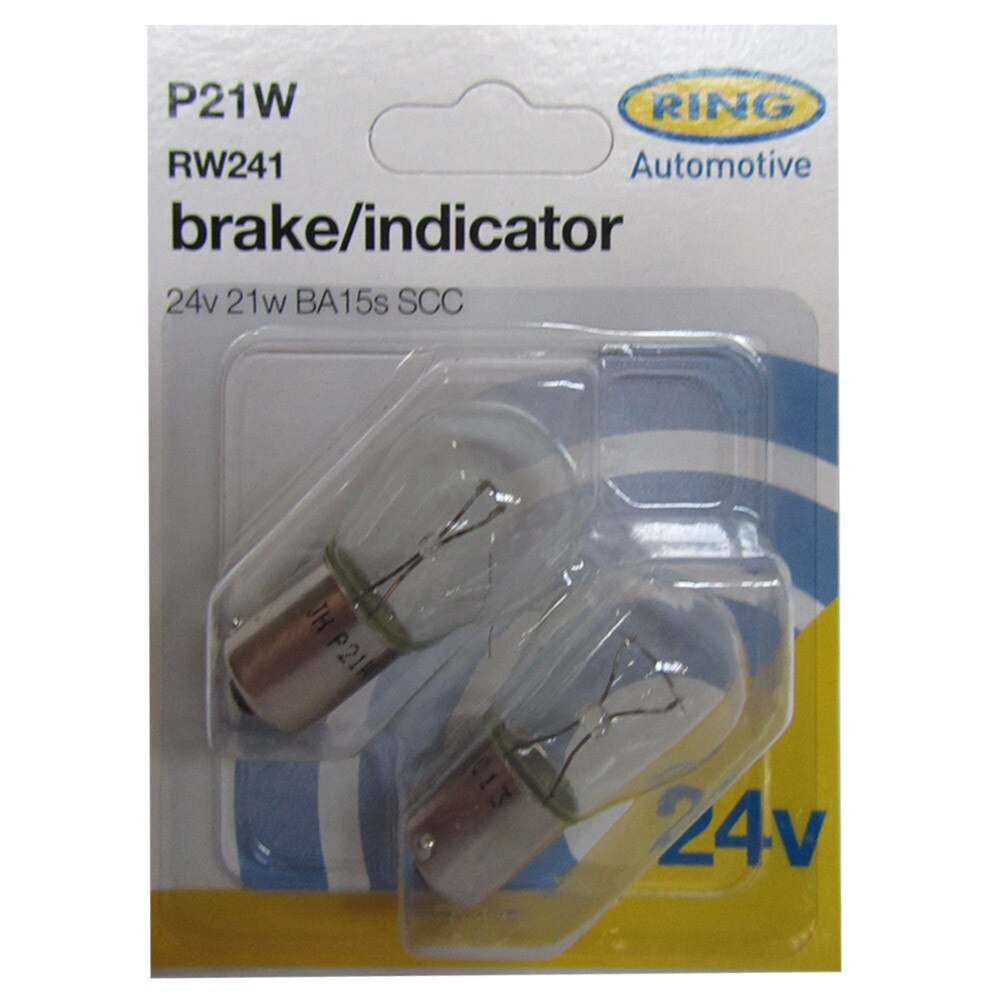 Bec 24V 21W P21W Ba15S Rw241 2 buc. Ring