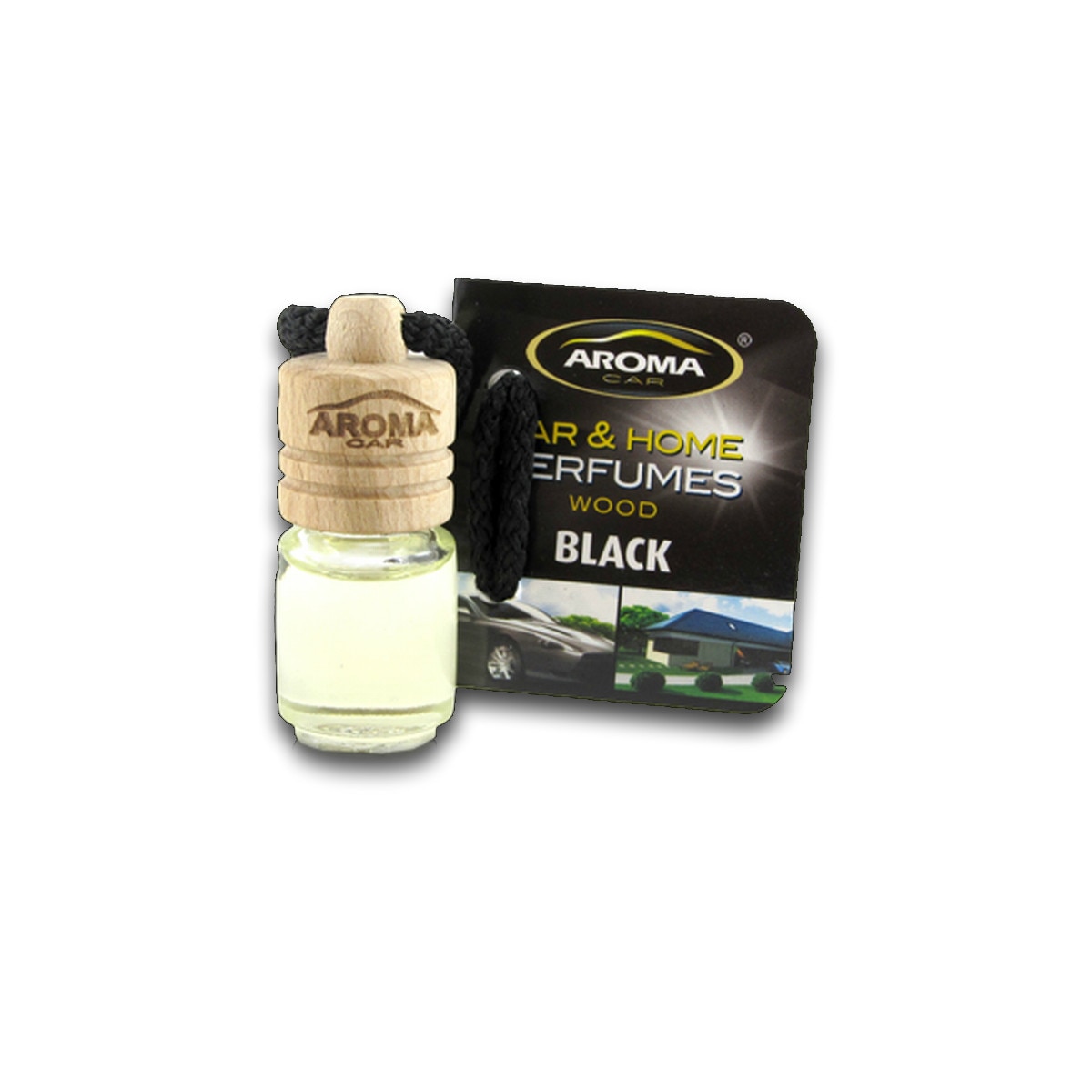 Odorizant Wood Mini Black 4ml Aroma Car