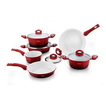 Set oale ceramica 10 Piese Imperial Collection, IM-1030CR Set oale ceramica 10 Piese Imperial Collection, IM-1030CR