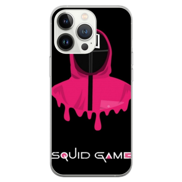 Husa personalizata pentru Apple iPhone 14 Pro Max, model Squid Game #7, S1D1M0179, TSS