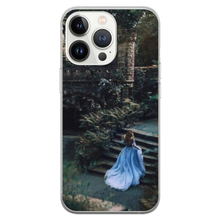 Husa personalizata HQPrint pentru Apple iPhone 13 Pro Max, model Bride, multicolor, S1D1M0338