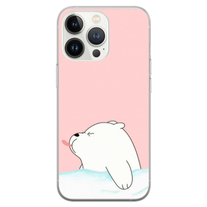 Husa personalizata HQPrint pentru Apple iPhone 13 pro, model Bears #4, multicolor, S1D1M0144