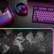 Mousepad Gaming Cu Iluminare LED, Incarcare microUSB, 800x300x4mm