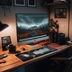 Mousepad Gaming Cu Iluminare LED, Incarcare microUSB, 800x300x4mm