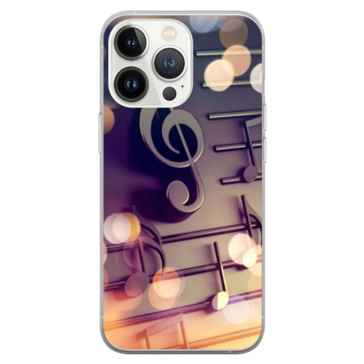 Egyedi HQ Print 360 fokos tok Apple iPhone 15 Pro Max készülékhez, Notes modell, többszínű, S1D1M0328