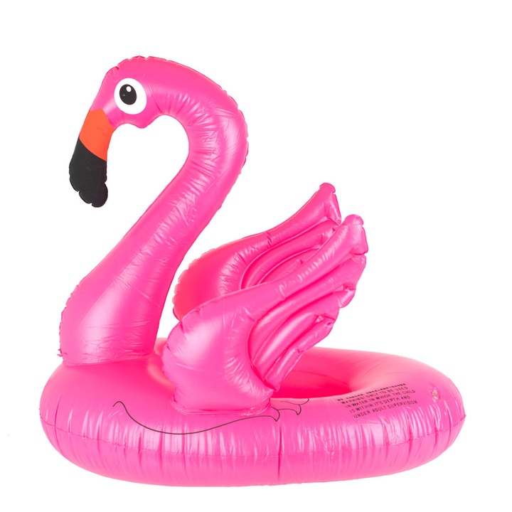 Colac De Inot WTO, Gonflabil, Flamingo Pentru Copii, Roz, 70 Cm