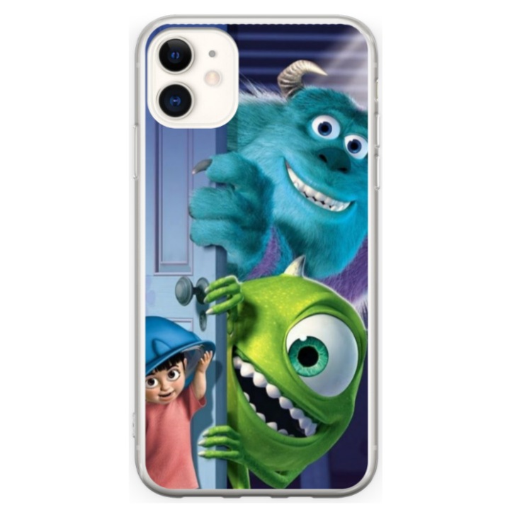 Egyedi HQ Print 360 fokos tok Apple iPhone 12-hez, Monster INC modell, többszínű, S1D1M0127