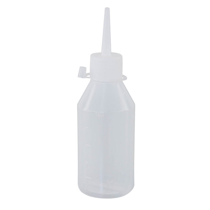 Flacon cu seringa, Plastic, 250 ml