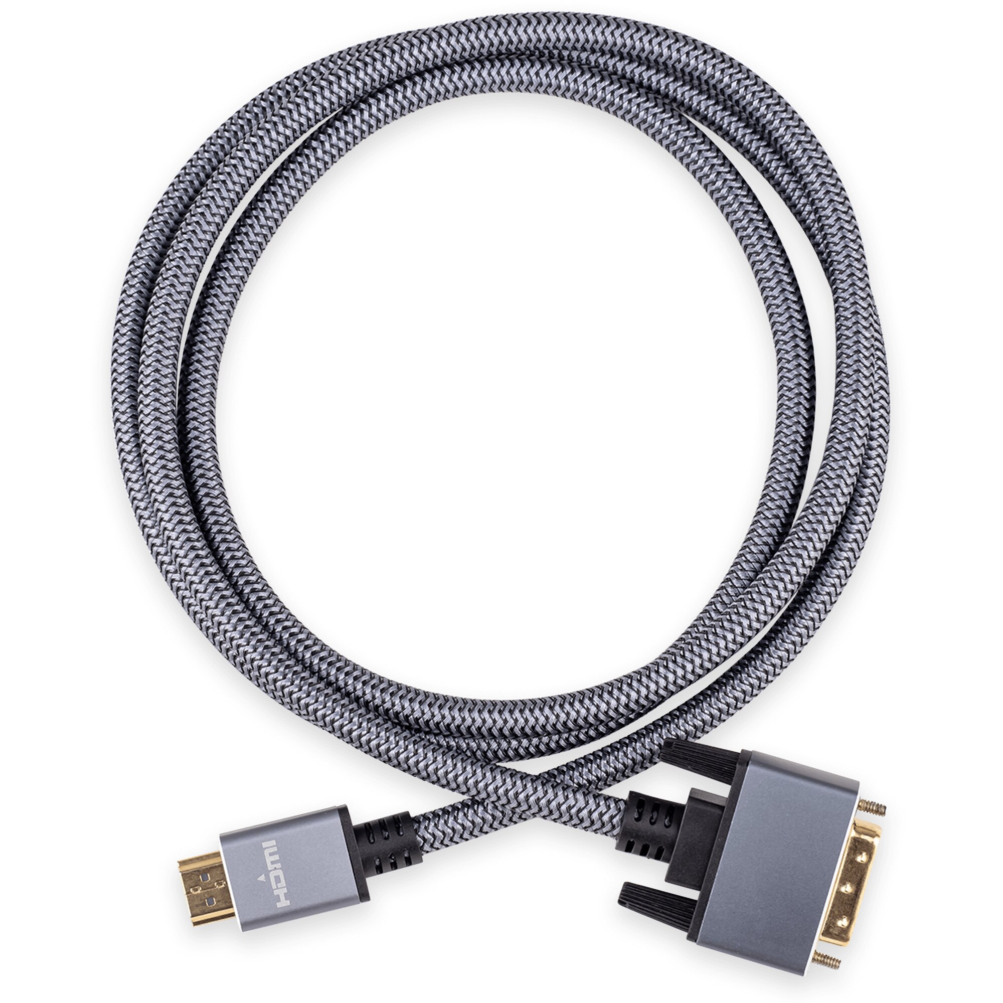 Cablu HDMI tata la DVI 24 1 tata 3M Reagle, ecranat, contacte aurite ...