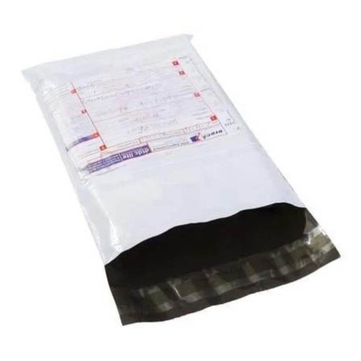 Set 100 Pungi Curierat Tip A3, Dimensiune 320x400 mm, Clapeta Autoadeziva permanenta de 50 mm pentru AWB